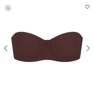 H7 Skims Fits Everybody Strapless Bra 30A Cocoa NWT